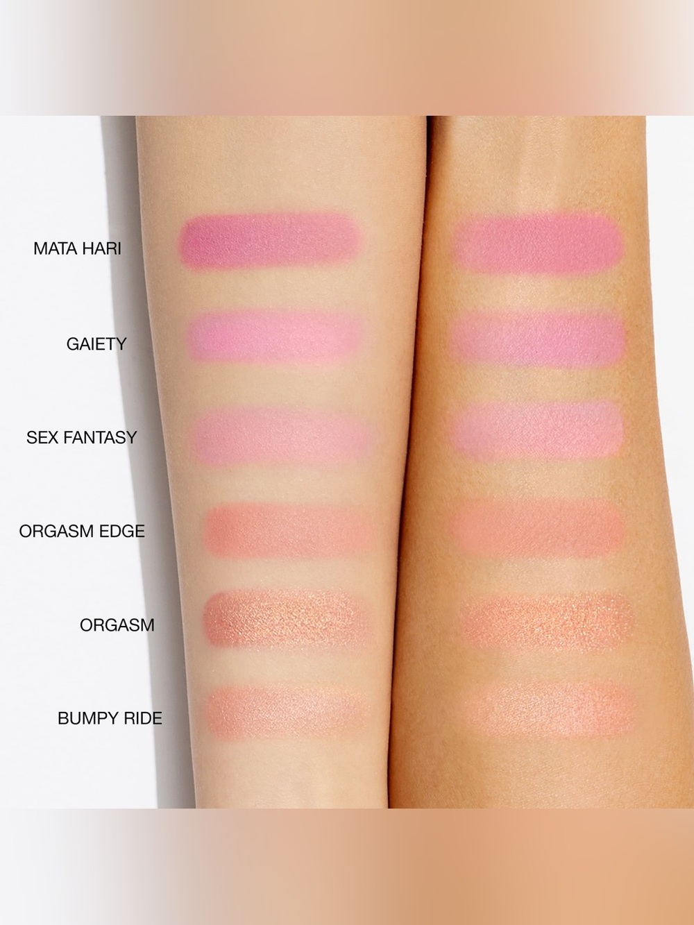 NARS ULTIMATE BLUSH PALETTE I w/6 Shades incl. 4 Bringbacks! W/ MIRROR F/S NIB! - Picture 10 of 14